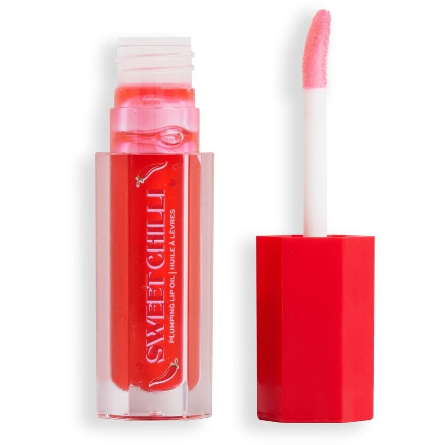 I Heart Revolution Aceite Labial Redensificante Sweet Chilli - Cuidado Labial Rojo 4 ml