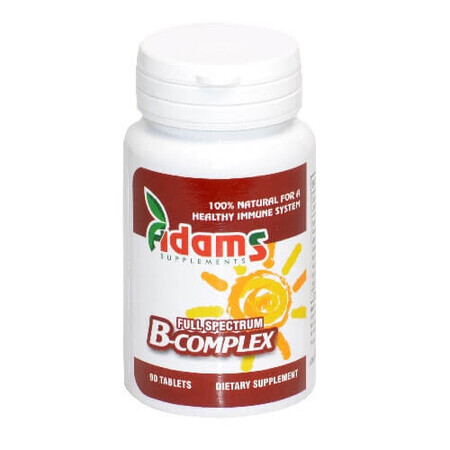 B-Complex, 90 gélules, Adams Vision