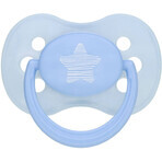 Canpol babies Silicone pacifier with round cherry tip 6-18m, pastel green