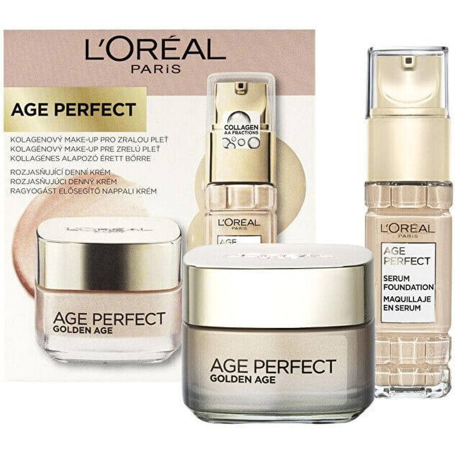 L'Oréal Paris Age Perfect 140 Linen Duo Packs Soins pour peaux matures Coffret cadeau