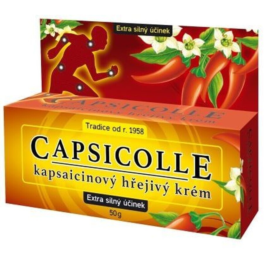 Capsicolle Capsaicin Capsaicin extra warming cream 50 g