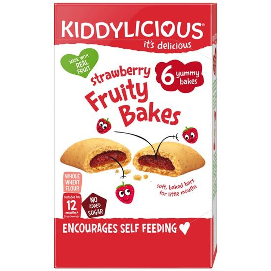 Kiddylicious Strawberry Shortcake 132 g