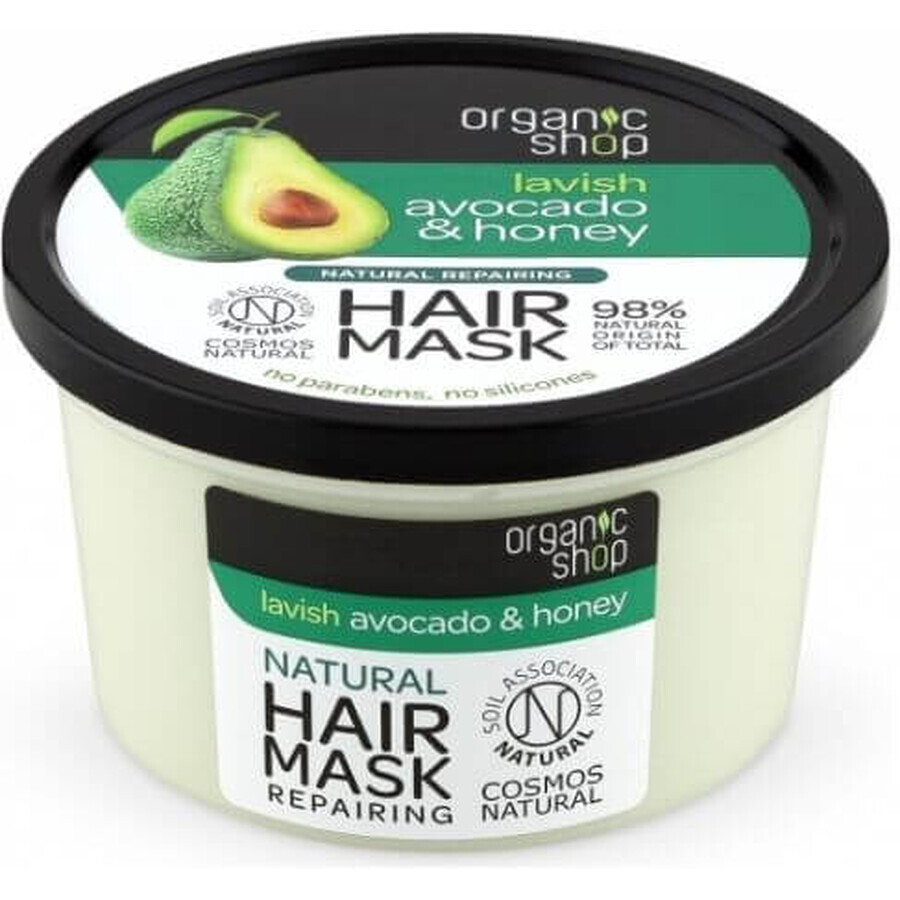 Natura Siberica Bio-Shop - Honig und Avocado - Haarmaske 250 ml