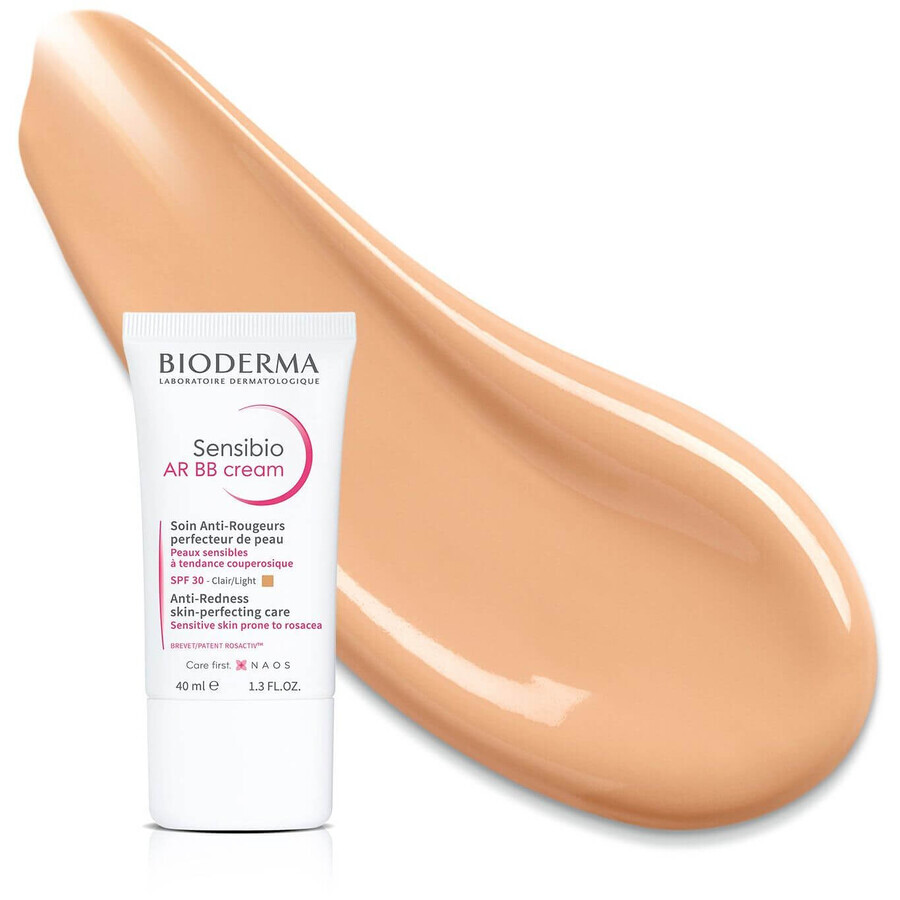 Bioderma Sensibio AR BB cream para pieles sensibles y enrojecidas 40 ml