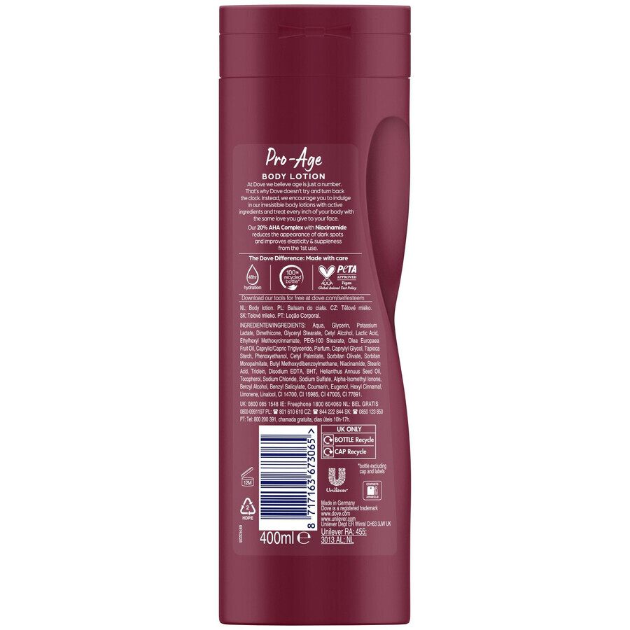 Dove Pro-Age Body Lotion 400 ml