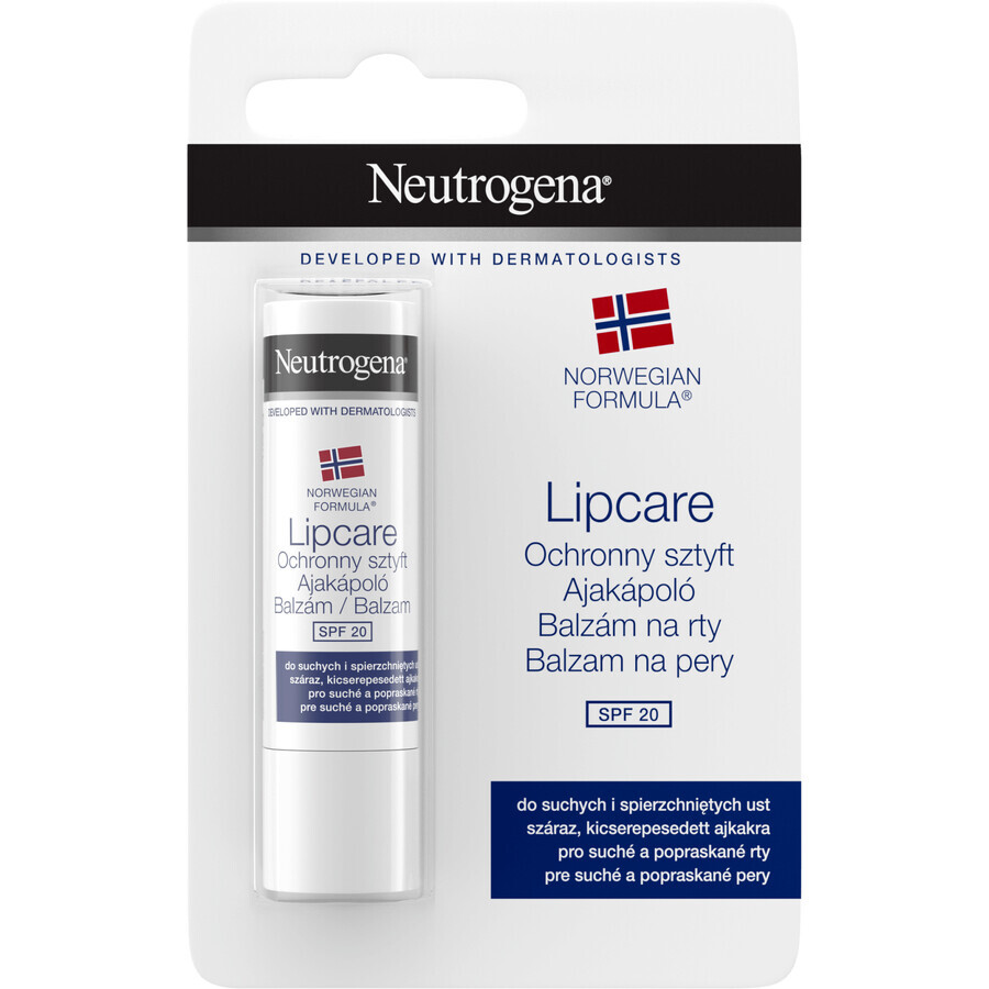 Neutrogena Lippenbalsam SPF 20, 4,8 g