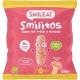 Smileat Organic Corn Crisps Smilitos à la fraise et à la banane 25 g