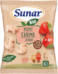 Sunar BIO baby chips mini ferme fraise 10m+, 18 g