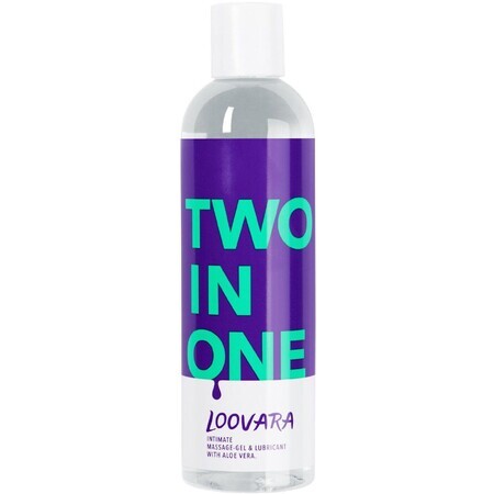 Loovara Twoinone gel de massage et de lubrification 250 ml