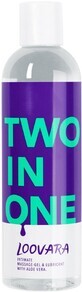 Loovara Twoinone gel de massage et de lubrification 250 ml