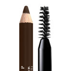 NYX Professional Makeup Powder Louder Brow Pencil Brauenstift, dunkelbraun