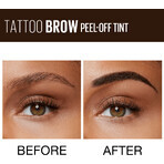 Maybelline New York Brow Tattoo Color de Cejas Semipermanente Marrón Oscuro 4,6 g