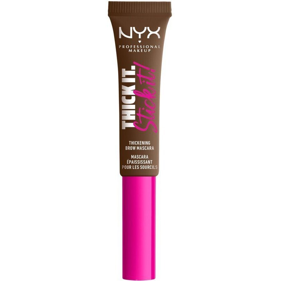 NYX Professional Makeup Thick It Stick It - Wenkbrauw Mascara, Bruin 7 ml