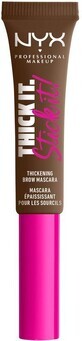 NYX Professional Makeup Thick It Thick It Stick It - Mascara pour les sourcils, brun 7 ml