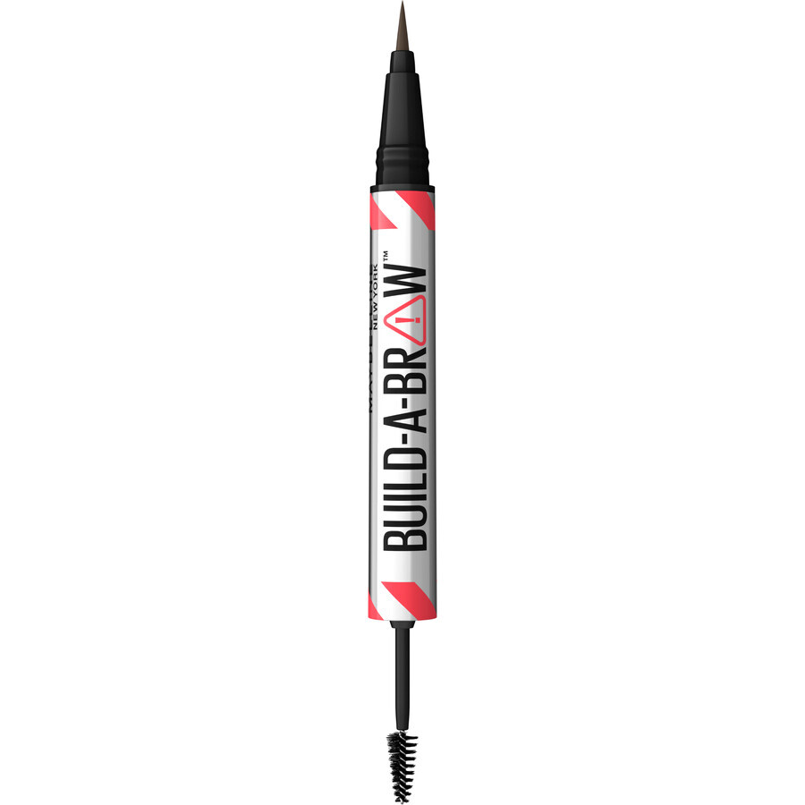 Maybelline New York Build A Brow 262 Lápiz y gel para cejas marrón negro