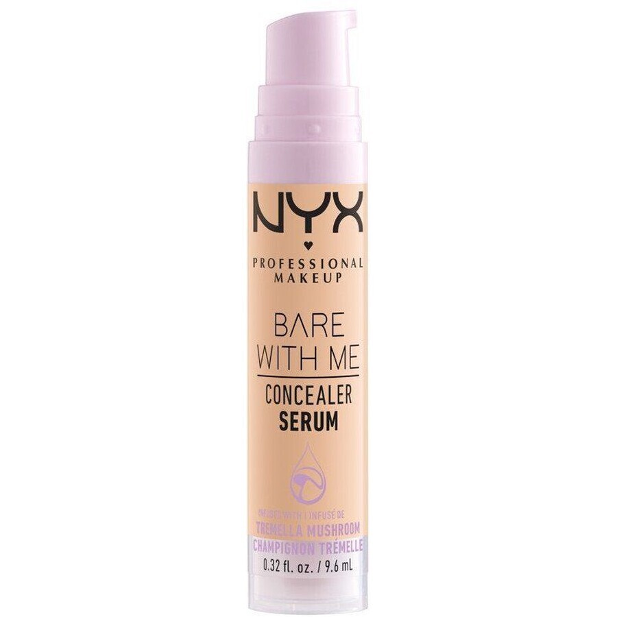 NYX Professional Makeup Bare With Me Siero e correttore 2in1 - tonalità 04 Beige 9,6 ml