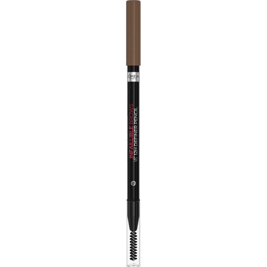 L'Oréal Paris 12H Infaillible brows 12H definer 5.0 Matita per sopracciglia Light Brunette, 1 g