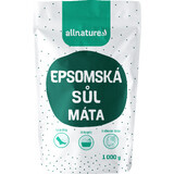 Allnature Salt Sel d'Epsom Menthe poivrée, 1 x 1000 g