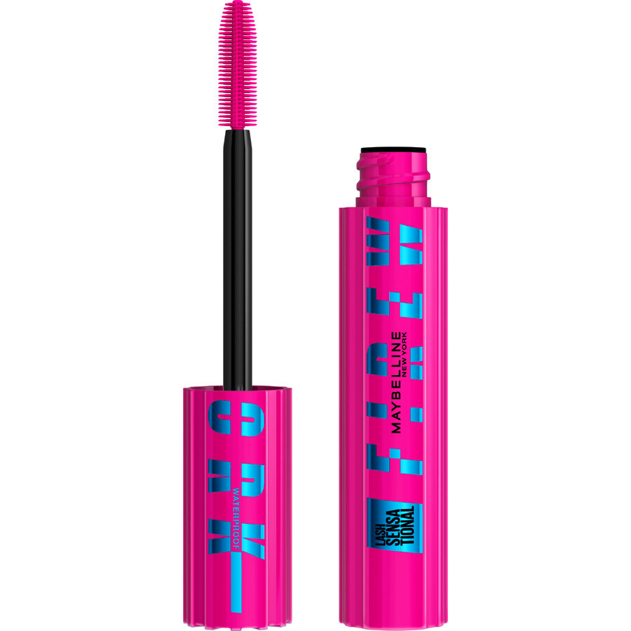 Maybelline New York Lash Senational máscara de pestañas resistente al agua, 10 ml