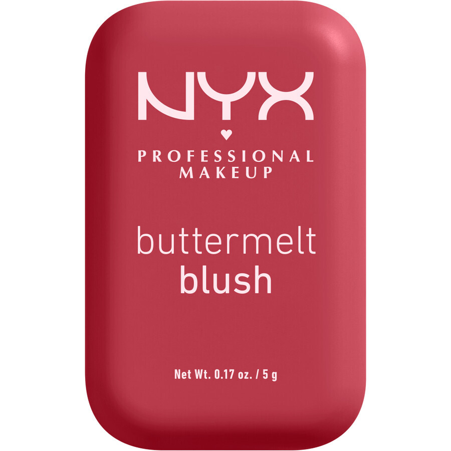 NYX Professionele Make-up Buttermelt Blush 10 Terug en Butta Poeder Blush