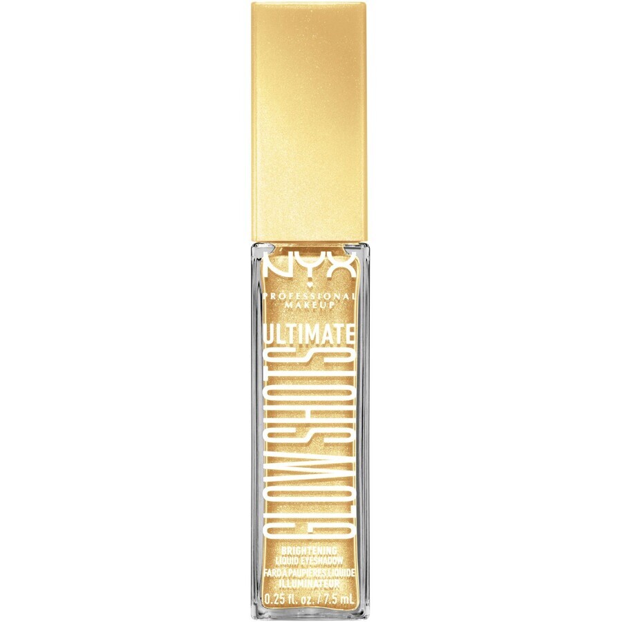 NYX Professional Makeup Ultimativer Glow Schüsse Vitamin C Glow Flüssiger Lidschatten - 07 Lemon Slayed 7,5 ml