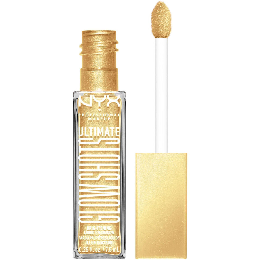 NYX Professional Makeup Ultimativer Glow Schüsse Vitamin C Glow Flüssiger Lidschatten - 07 Lemon Slayed 7,5 ml