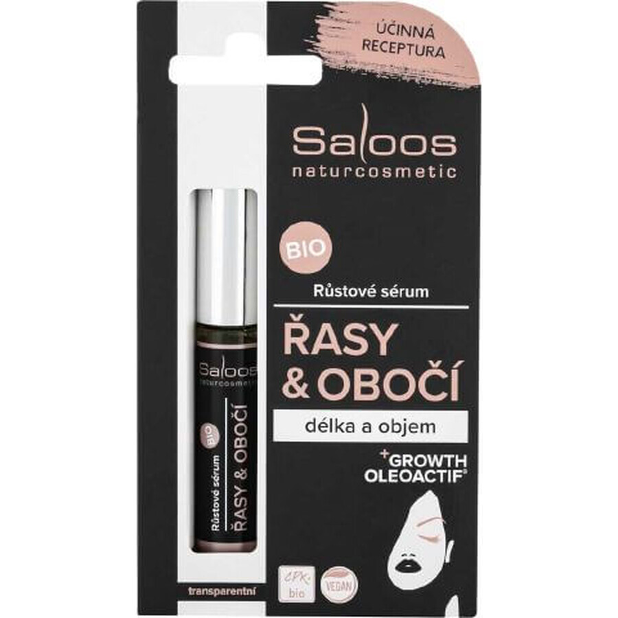 Saloos Bio sérum cils et sourcils 7 ml