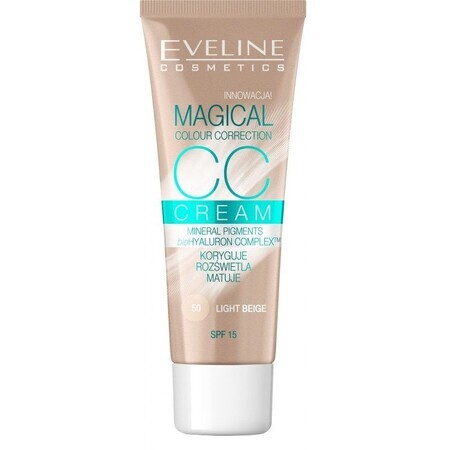 Eveline Cosmetics CC Cream Magical Colour Correction - bej deschis 30 ml