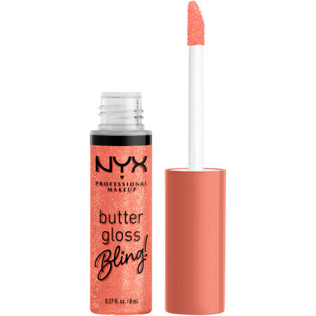 NYX Professional Makeup Butter Gloss luciu de buze bling 02 Dripped Out