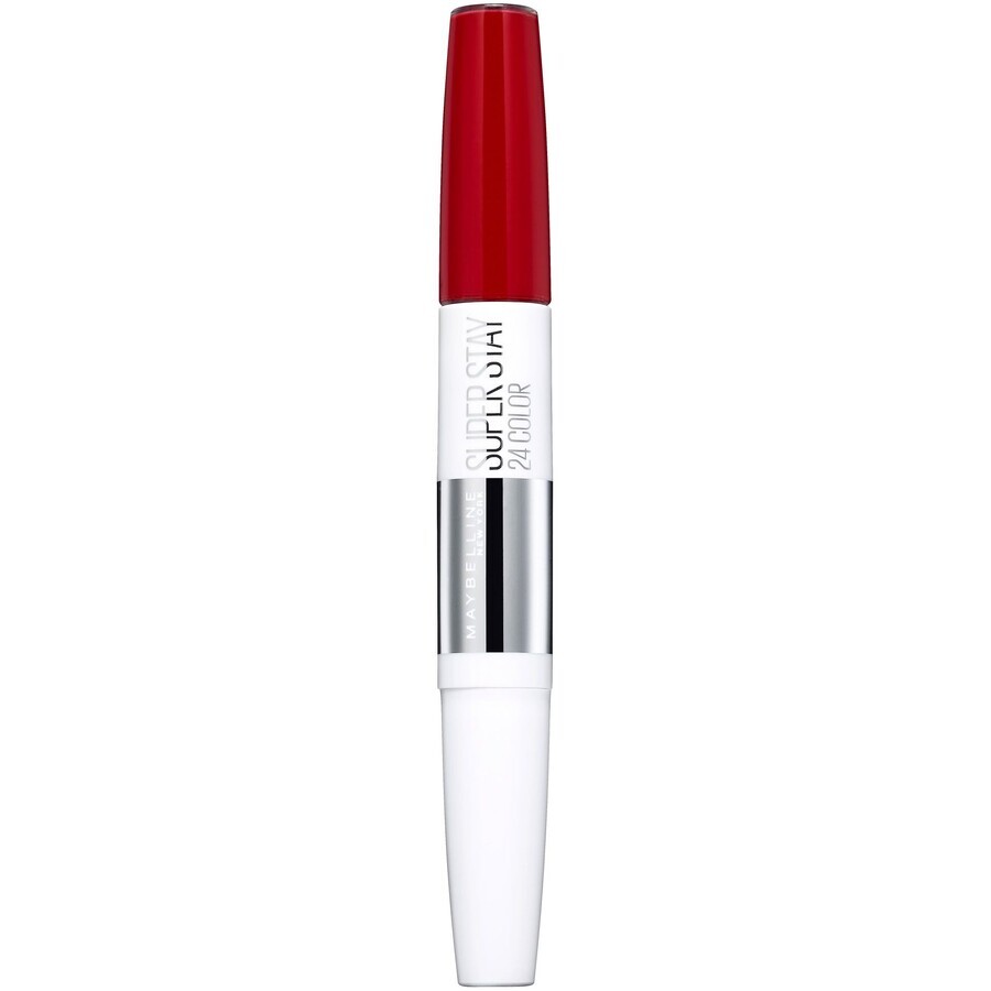 Maybelline New York SuperStay 24H Color 510 Red Passion lipstick with balm 5.4 g