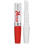 Maybelline New York SuperStay 24H Color 510 Red Passion lipstick with balm 5.4 g