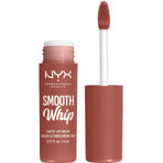 NYX Professional Makeup Smooth Whip Matte Lip Cream 04 Teddy Fluff Matte Liquid Lipstick, 4 ml