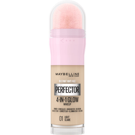 Maybelline New York Instant Perfector 4-in-1 Glow 01 Light Highlighting Make-up, 20 ml