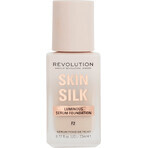 Revolution Skin Silk Silk Serum Base de Maquillaje F2 Maquillaje 23 ml