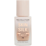 Revolution Skin Silk Silk Serum Base de maquillaje F10 maquillaje 23 ml