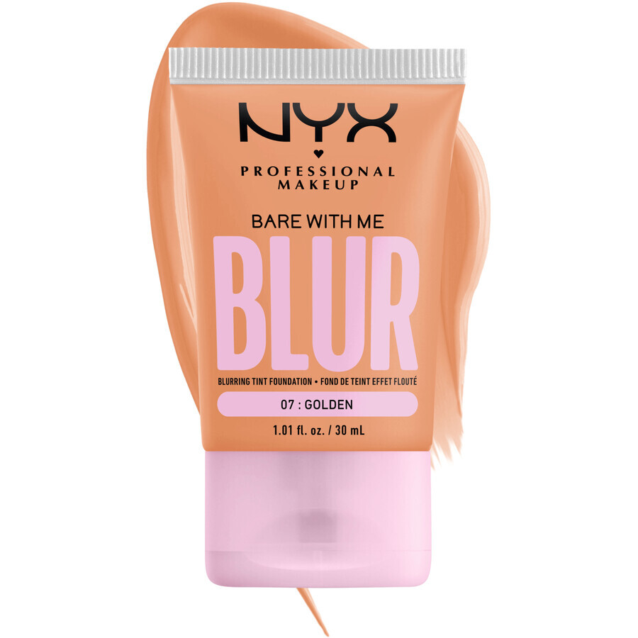 NYX Professional Makeup Bare With Me Blur Tint 07 Golden Makeup, 30 ml