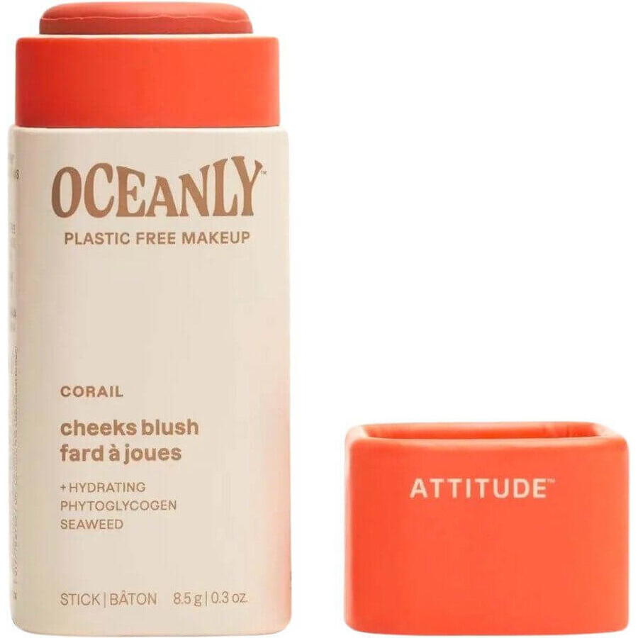 Attitude Oceanly Blush Crème Solide - Corail 8.5 g