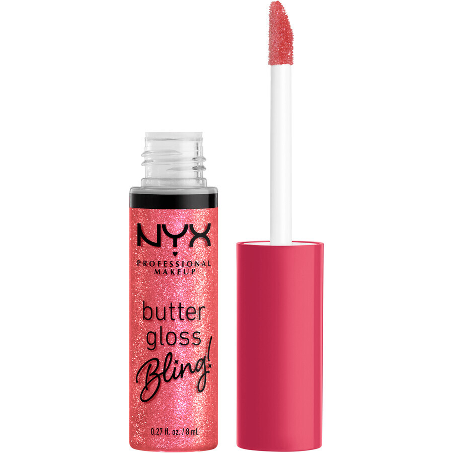 NYX Professionele Make-up Boter Lipgloss lipgloss bling 05 She Got Money