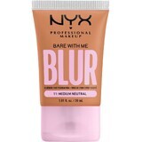 NYX Professional Makeup Bare With Me Blur Tint 11 Machiaj mediu neutru, 30 ml