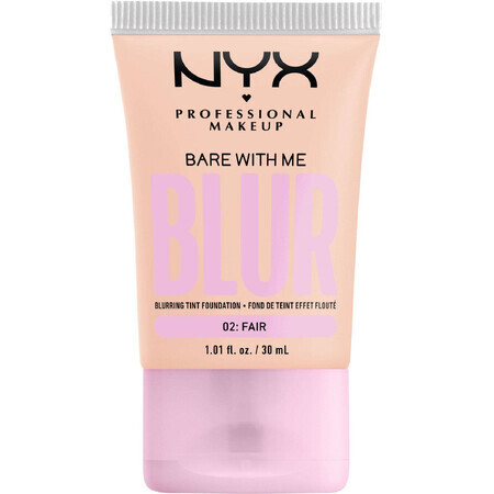 NYX Professional Makeup Bare With Me Tinte Difuminador 02 Maquillaje Ligero, 30 ml