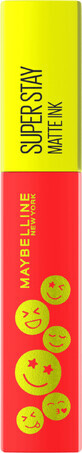 Maybelline New York Superstay Matte Ink Moodmakers 445 Energizer Liquid Lipstick, 5 ml