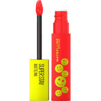 Barra de labios líquida Maybelline New York Superstay Matte Ink Moodmakers 445 Energizer, 5 ml