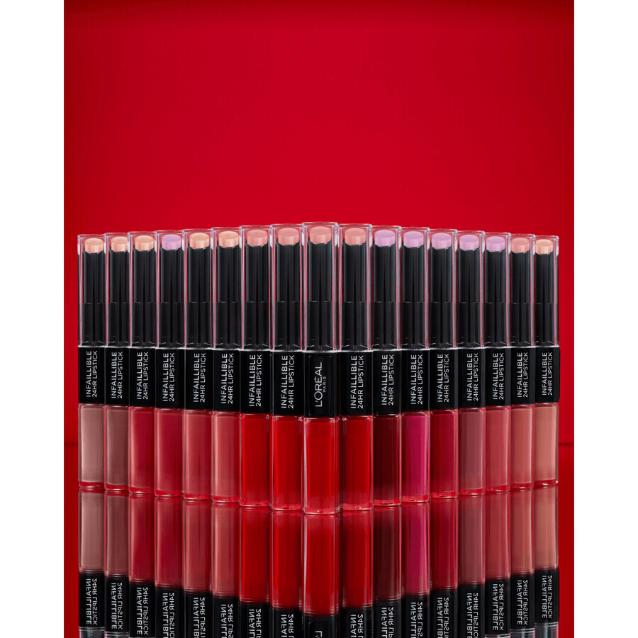 L'Oréal Paris Infaillible 24H Lip Colour 101 Everlasting Parijse lippenstift 5,7 g