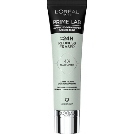 Fond de ten L'Oréal Paris prime lab pentru ștergerea roșeață, 30 ml