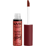 NYX Professional Makeup Butter Butter Lip Gloss Lipgloss bling 07 Big Spender