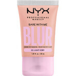 NYX Professionele Make-up Bare With Me Blur Make-Up - 3 Licht Ivoor 30ml