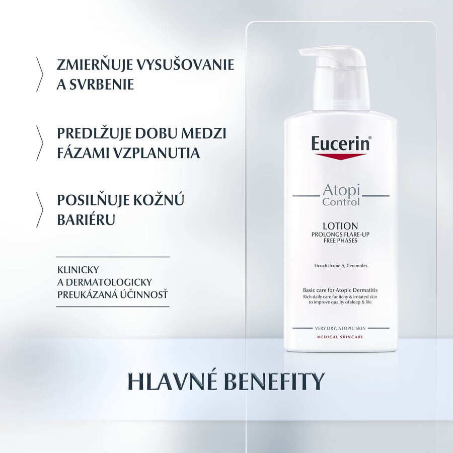 Eucerin AtopiControl Loción Corporal Piel Seca 400 ml