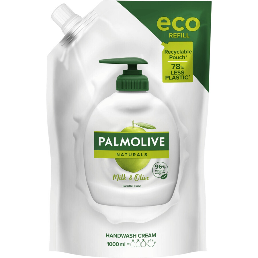 Palmolive Naturals Olive & Milch 1000 ml nachfüllbare Flüssigseife