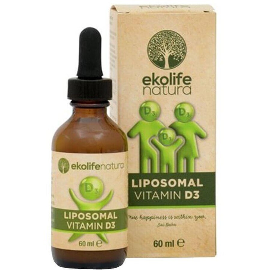 Ekolife Natura Vitamine D3 liposomale 60 ml