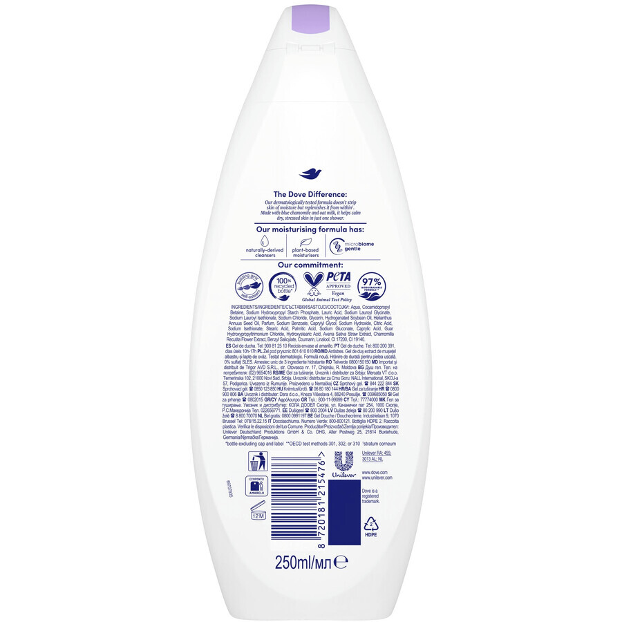 Dove Antistress Shower Gel 250 ml